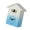 Blue, variant on lanema Cuckoo Wall Clock Decorative Clock Cuckoo Clock Volumes Adjustable Cookoo Clock