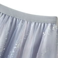 thumbnail image 2 of SWSMCLT Women's High Waist Tulle Skirt Flowy Chiffon Pleated Layered A Line Summer Calf Length Vintage Skirt Mesh Blue Small-Large, 2 of 4