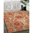 thumbnail image 2 of Ahgly Tapis d'Intérieur Rectangulaire Abstrait Rouge, 6 Pieds x 9 Pieds, 2 of 6
