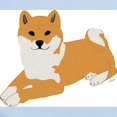 thumbnail image 2 of CafePress - Shiba_1 Body Suit - Long Sleeve Cotton Baby Bodysuit, 2 of 4