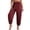 Red, variant on Luhomi Women's Cozy Yoga Joggers Pants Loose Workout Sweatpants Comfy Lounge Travel Harem Pants with Pockets