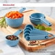 thumbnail image 5 of Juego de tazas y cucharas medidoras KitchenAid Universal de 9 piezas, color azul, 5 of 5