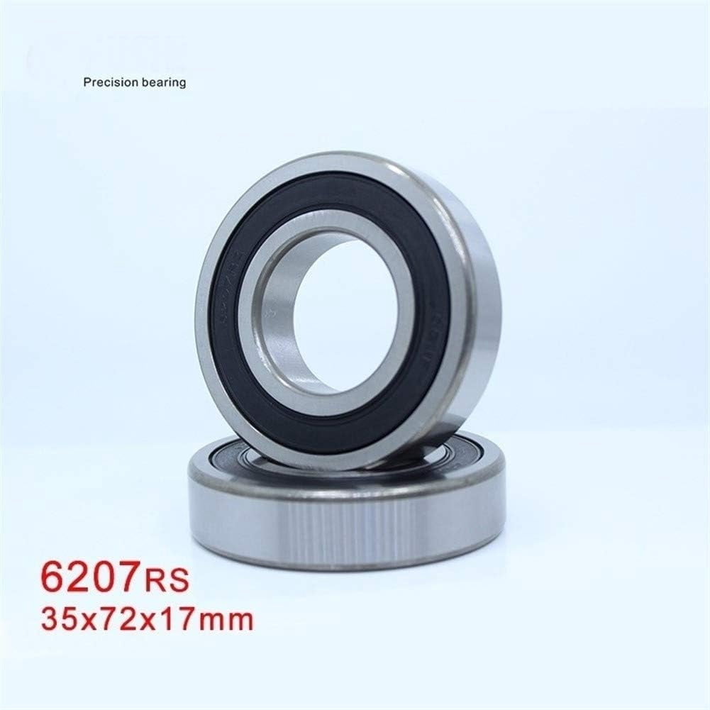 6207RS Bearing ABEC-3  Precision Bearing 35x72x17 mm Deep Groove Ball Bearings for Electric Power Tools 6207-2RS 6207RZ 180207 RZ RS 6207 2RS