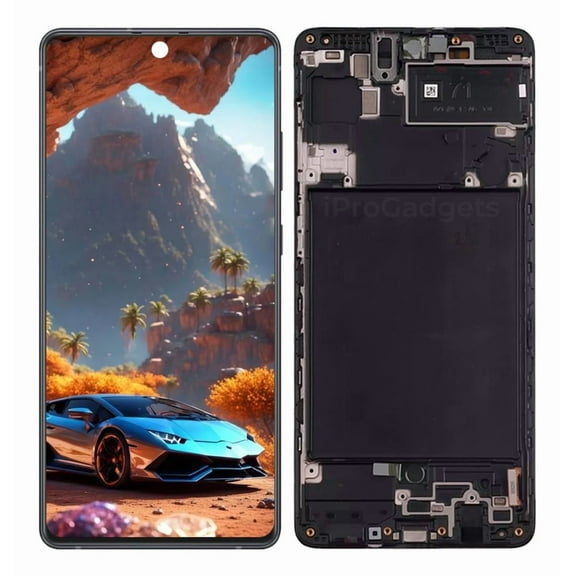 Amoled Touch Screen With Frame For Samsung A71 4g A715