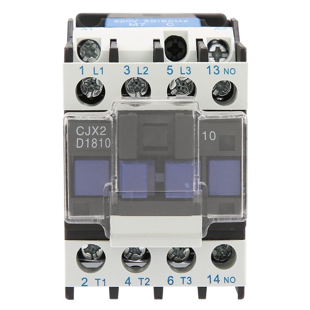 Industrial AC Contactor,CJX2-1810 High Sensitivity Industrial Electric Contactor Contactor Built for Professionals