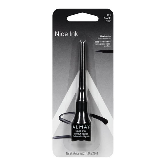 Delineador de ojos Almay líquido 221 black 2.9 ml
