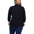 thumbnail image 3 of Plus Size 3/4 Sleeve Knit Ottoman Jacket, 3 of 3