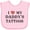AD-Pink, variant on Inktastic I Love My Daddy's Tattoos Boys or Girls Baby Bib