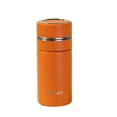 thumbnail image 1 of Bewildely Aspiradora de acero inoxidable para hombre, portátil, de boca ancha, Color sólido, 280ml, para el hogar, botella de agua, frasco, Teteras Naranja, 1 of 6