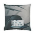 thumbnail image 2 of Ahgly Company Quotes Indoor Throw Pillow, 18 inch by 18 inch, 2 of 6