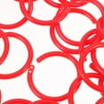 thumbnail image 6 of BESTYASH Multi-Color Loose Leaf Rings Plastic Binder Rings Red 100pcs For Scrapbook, 6 of 8