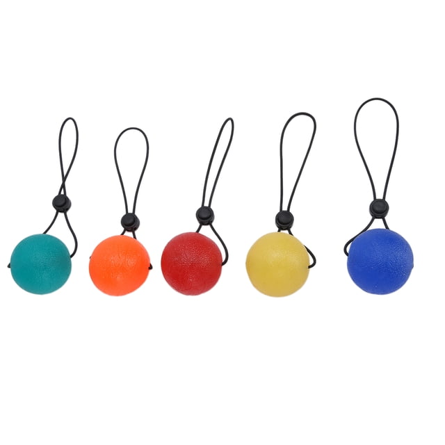 5 uds pelota de agarre ejercicio bolas para apretar para mano dedo muñeca músculos entrenamiento ejercitador de agarre