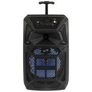 iLive v5.0 Bluetooth Wireless Tailgate Party Speaker, ISB352B, Black