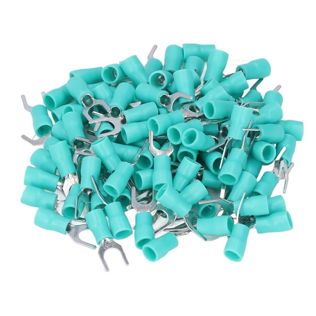 Conector De Cable Tipo U, Terminales De Horquilla Seguros 16-14AWG 100 Piezas 1,5-2,5 Mm² Para Proyectos Eléctricos ANGGREK Otros