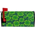thumbnail image 2 of St Patrick''s Day Clover Magnetic Mailbox Cover MailWraps Garden Yard Home Decor for Outside Oversized-25.5" x20.8", 2 of 5