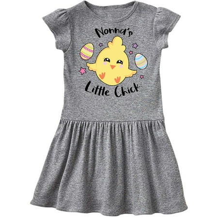 

Inktastic Happy Easter Nonna s Little Chick Gift Toddler Girl Dress