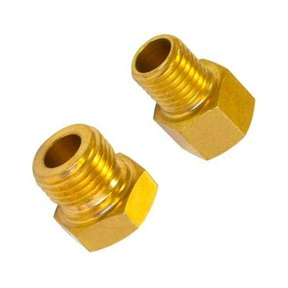 GlowShift Oil Pressure & Water Temp Sensor Thread Adapter Swap Kit for LS Engines