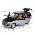 thumbnail image 4 of Ourlova Simulation 1:24 Alloy Car Model Ornament Land Rover Range Rover Collection Gifts Children Toys, 4 of 6