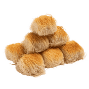Eastanbul Kataifi Rolls Kataifi Shredded Fillo Dough (Syrup not included) Twisted Kadayif Pastry Dough, From Staple Syrup Sweetened Dessert, Ingredient for Dubai Chocolate, Shredded Wheat Cereal, 300g