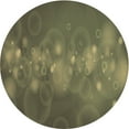 thumbnail image 1 of Ahgly Company Machine Washable Indoor Round Transitional Army Green Area Rugs, 4' Round, 1 of 7