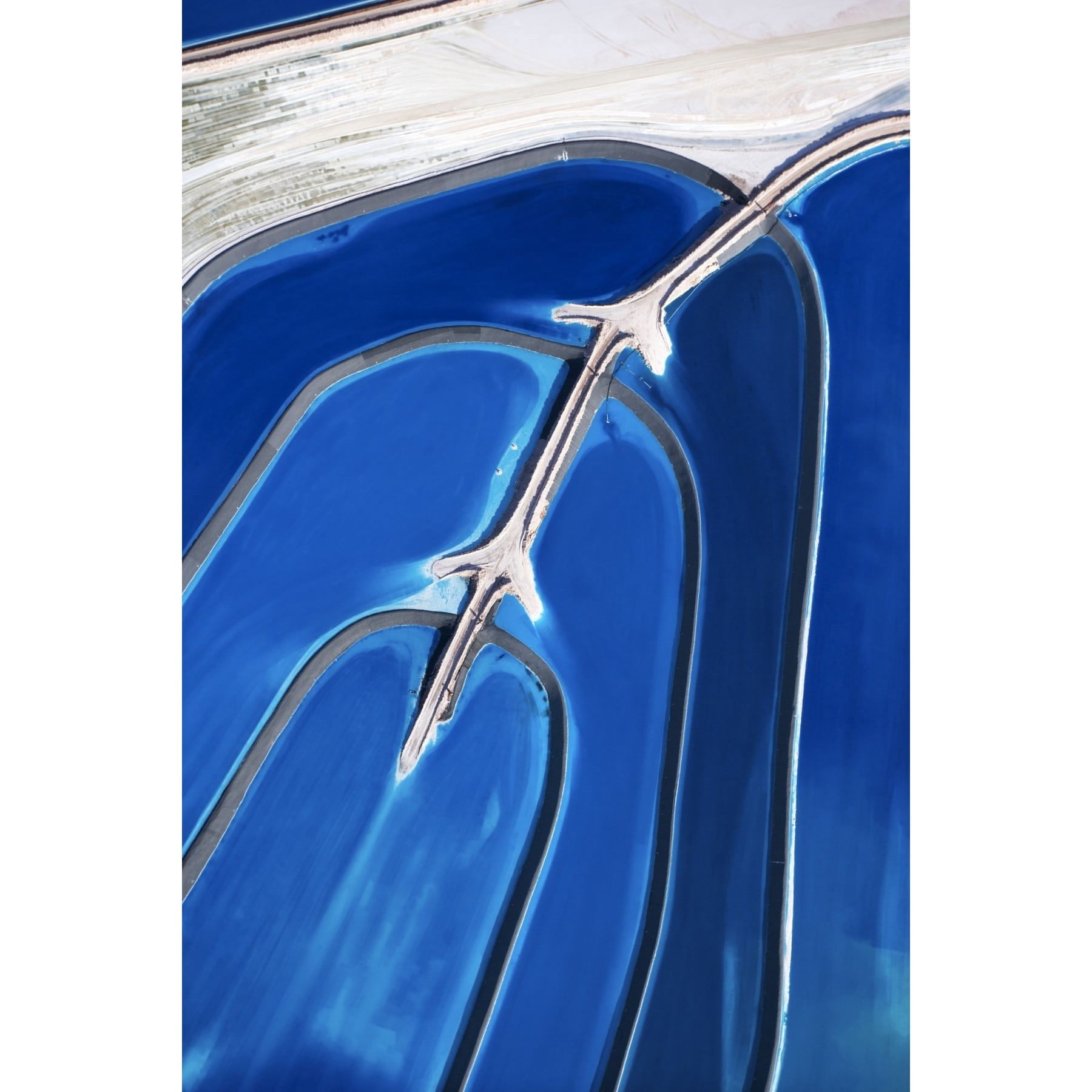 Marmont Hill "Blue Lagoons" Painting Print on Wrapped Canvas