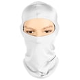 thumbnail image 2 of Gorro Pasamontañas Pasamontañas Máscara de cara completa a prueba de viento Racing Ciclismo Anti UV Capucha Cap (Blanco) Likrtyny Accesorios para bicicletas, 2 of 3