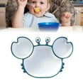 thumbnail image 3 of Plate Suction Divided Eco-friendly Silicone Toddler BPA Free Kids Bowl for Baby, 3 of 9