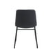 thumbnail image 5 of Set de 4 Sillas de Comedor Tapizado de Ecocuero negro, 5 of 8