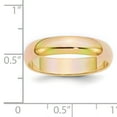 thumbnail image 4 of 14K Gold Round Wedding Band Sz 7, 4 of 4