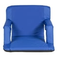 thumbnail image 2 of GoTeam Portable Reclining Anywhere Chair - Blue, 2 of 2
