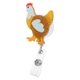 thumbnail image 4 of Lindo carrete de insignia retráctil de pollo con pinza de cocodrilo para enfermeras, médicos, asistentes médicos, estudiantes de enfermería y profesores., 4 of 5