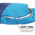 thumbnail image 3 of Saco de dormir ANGGREK para acampar tamaño único Fibra de poliéster compacto 4 estaciones impermeable cálido, 3 of 8