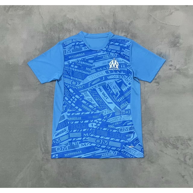 Marseille Pre-Match Uniform. Football Classic Jersey