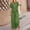 Green, variant on 2 Piece Sets for Women Summer Solid Color Loose Short Sleeve Round Neck Shirts Wide Leg Pants Matching Set Vacation Outfits 2025 Yellow XXL