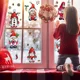 thumbnail image 5 of 103 piezas de calcomanías navideñas para ventanas, calcomanías navideñas con copos de nieve y gnomos para ventanas de vidrio, envío directo, 5 of 5