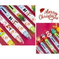 thumbnail image 2 of Gel Pens Ballpoint Pens 6 Color Christmas Ballpoint Pen Retractable Christmas Pattern Ballpoint Pen Cute Pen Color Multifunction Marker for Journaling Note Taking Writing 2ML, 2 of 8
