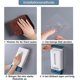 thumbnail image 5 of Bolsa dispensadora de plástico montada en la pared, gran capacidad, para cocina, oficina, azul oscuro, 5 of 5