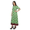 thumbnail image 2 of Moomaya Printed Kurta Dress Summer Wear Ladies Kurti Long Tunic Tops For Women, 2 of 5