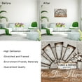 thumbnail image 2 of Farmhouse Windmill Wall Decor Bless This Home Sign Rustic Farm Style Room Decor Framed Kitchen Bedroom Living Room Decor (Beige), 2 of 9