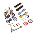 thumbnail image 1 of Bewildely Juego de diapasón de colores aleatorios, juego de juguetes para patineta y bicicleta, juego surtido de deportes con diapasón Juguetes, 1 of 6