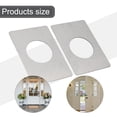 thumbnail image 3 of 2Pcs Stainless Steel Plate Repair Doors Deadbolt Door Knob Ball Lock, 3 of 8
