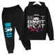 thumbnail image 3 of Conjunto de sudadera con capucha para niños y pantalones deportivos de 2 piezas para niños y niñas Ropa infantil con estampado de Messi Ropa de bebé, 3 of 5