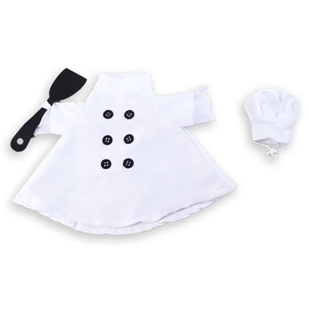 Chef Dress-Up Costume For Pet Geese Detachable Accessories Perfect For Parties & Photo Shoots