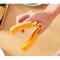 thumbnail image 5 of Finger Guard Mandolin Guard Vegetables Fruit Slicer Grater Protector Kitchen Tools for Grabbing Garlic, Carrot, Potato, Cucumber, 5 of 6