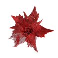 thumbnail image 1 of Christmas Flower Decorations Gold Red Sequins Glitter Handmade Tail Type Simulation Christmas Flower Christmas Tree Accessories, 1 of 7