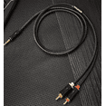 thumbnail image 3 of Cable Audio Auxiliar Plug Jack 3.5 Mm Macho A 2 Rca 2 M Pro Negro BLOOSOM, 3 of 4
