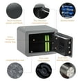 thumbnail image 7 of LOCKSWORTH 0.2 Cubic Feet Electronic Digital Safe Box, Steel Money Safe Box for Home with Fireproof Money Bag for Cash Safe Hidden, Gray, 7 of 7