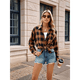 thumbnail image 4 of Camisas de Franela con Sobrecamisa A Cuadros Amarilla M, 4 of 8