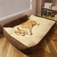 thumbnail image 1 of Comfortable Beds for Large Dogs Machine Washable Waterproof Dog Bed L Shape Foam Dog Beds Spacious Mat for Multiple Dogs Family ShopWise Round, 1 of 8