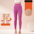 thumbnail image 7 of SGMVNU Lined Leggings Women - High Waisted Winter Yoga Pants Tummy Controls Soft Thermal Warm for Hiking Workout(Hot Pink, XXXL), 7 of 7
